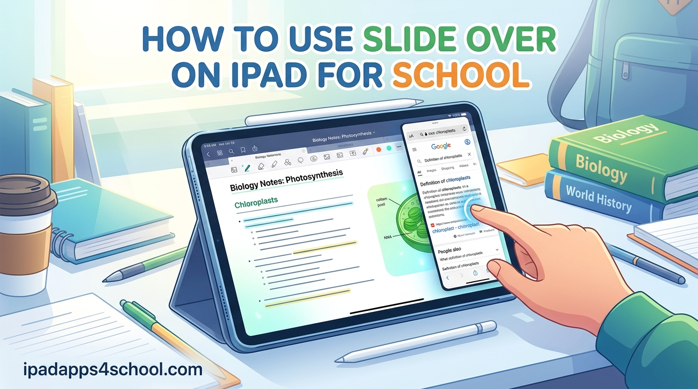 How to Use Slide Over on iPad for School