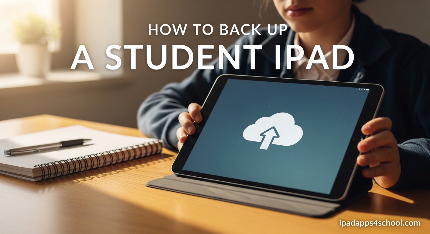 How to Back Up a Student iPad