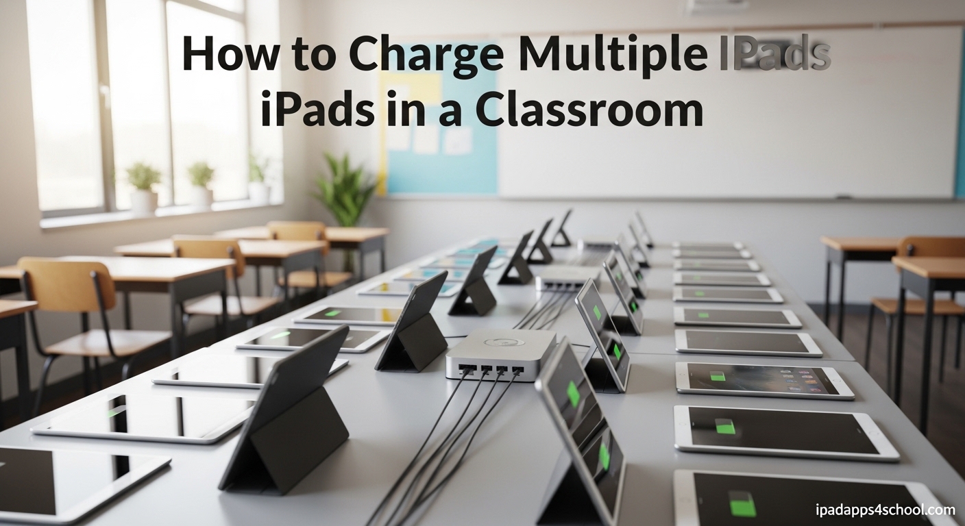 How to Charge Multiple iPads in a Classroom