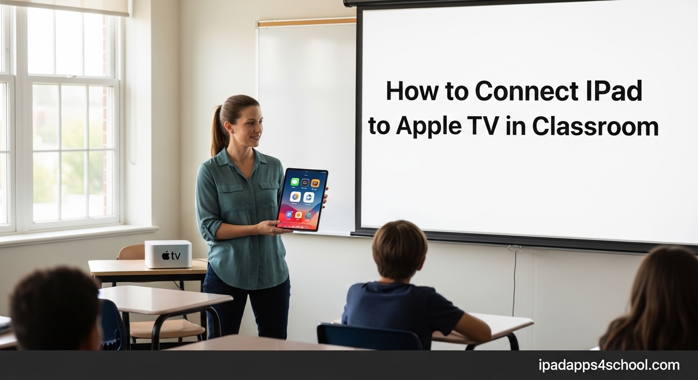 How to Connect iPad to Apple TV in Classroom