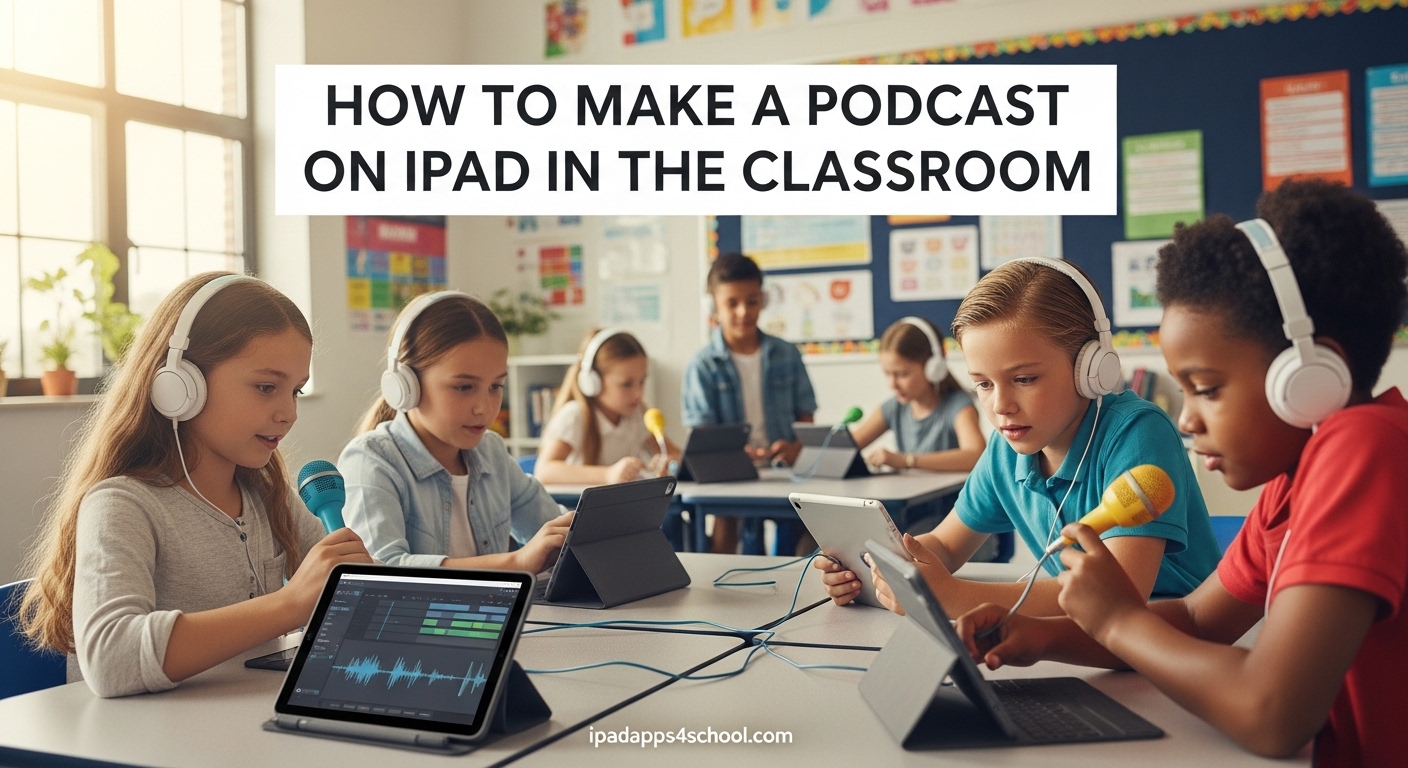 How to Make a Podcast on iPad in the Classroom