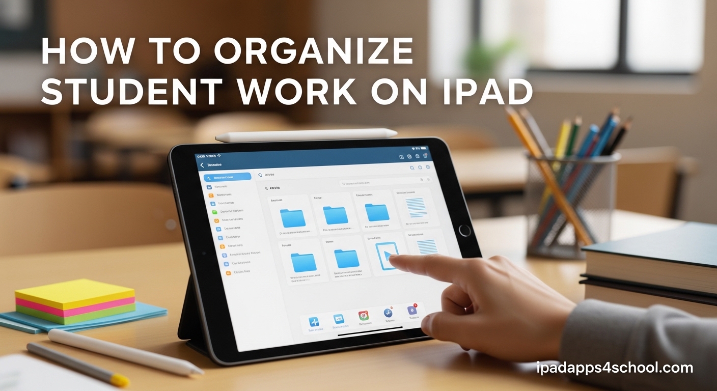 How to Organize Student Work on iPad
