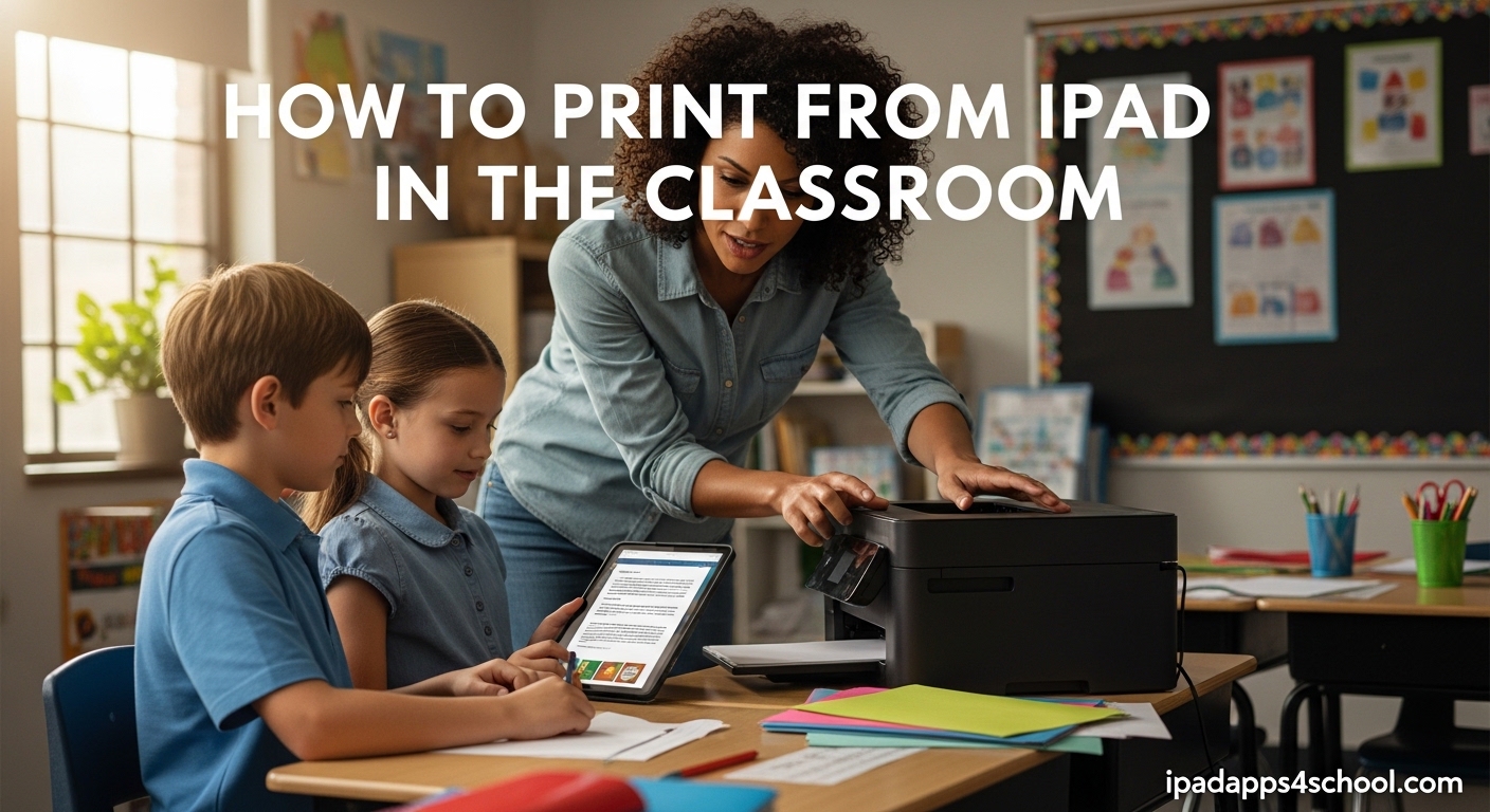 How to Print from iPad in the Classroom
