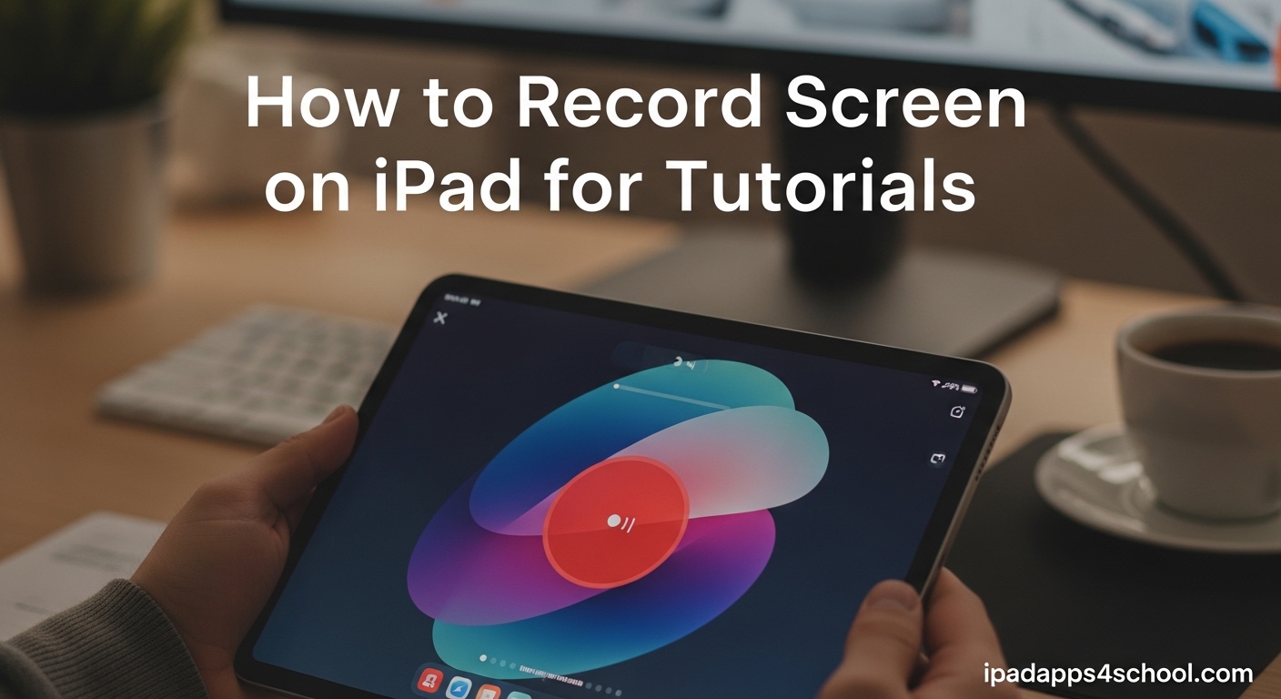 How to Record Screen on iPad for Tutorials