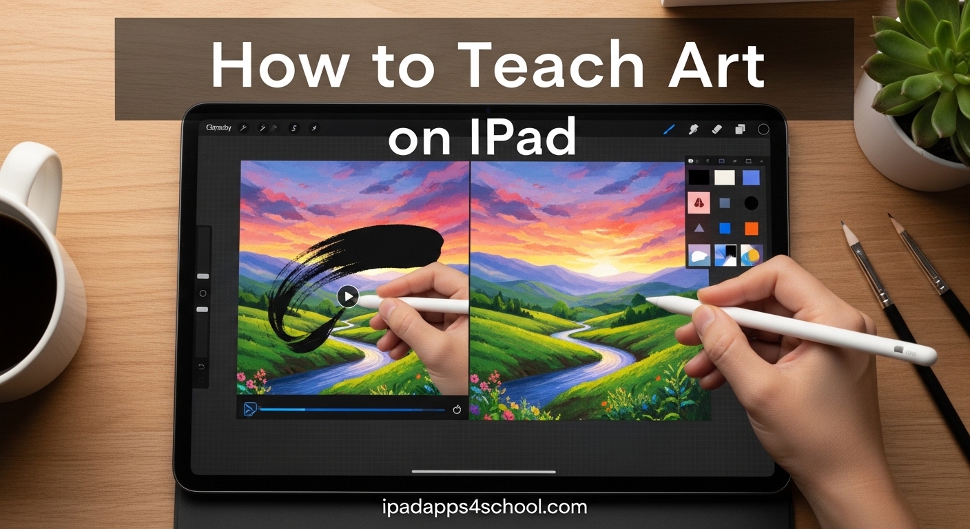 How to Teach Art on iPad