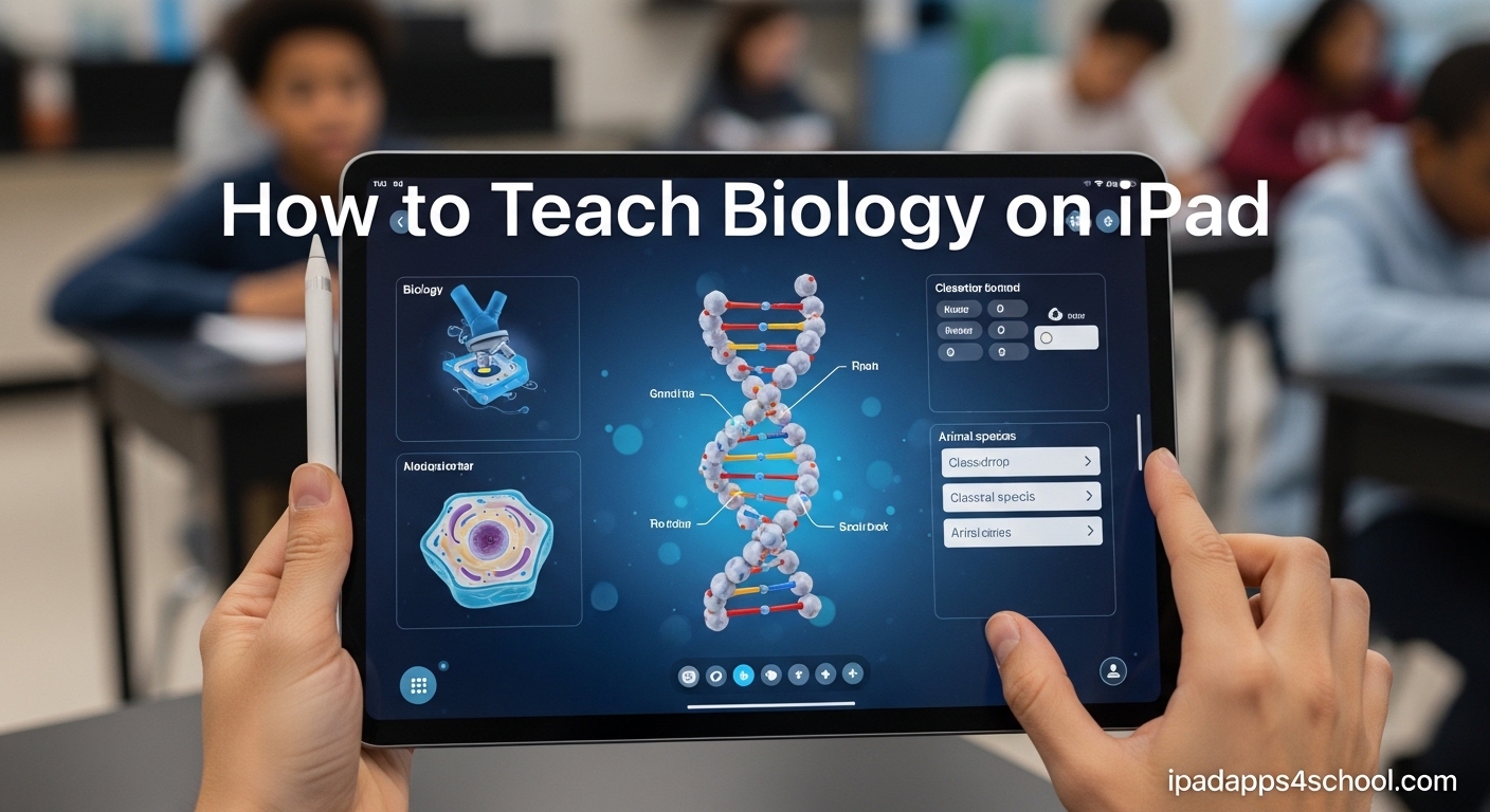 How to Teach Biology on iPad