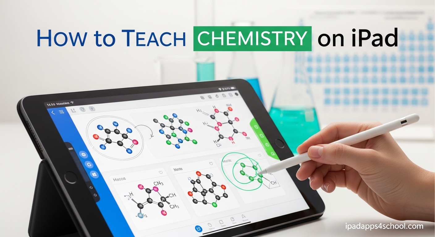 How to Teach Chemistry on iPad