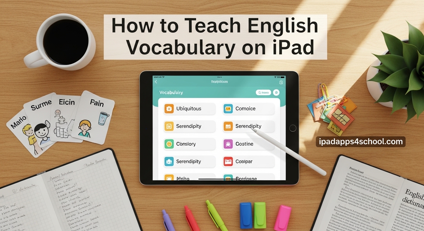 How to Teach English Vocabulary on iPad