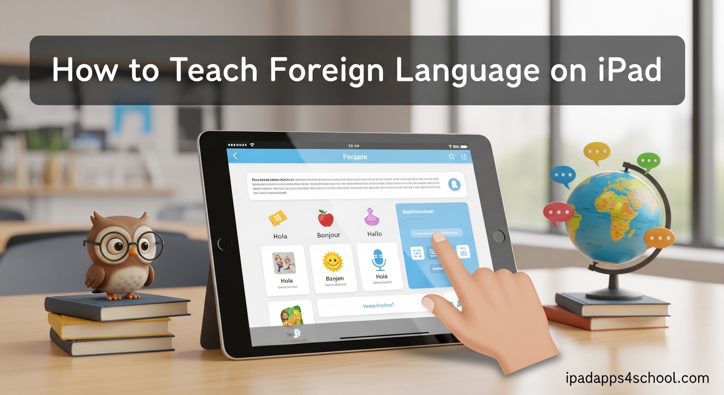 How to Teach Foreign Language on iPad
