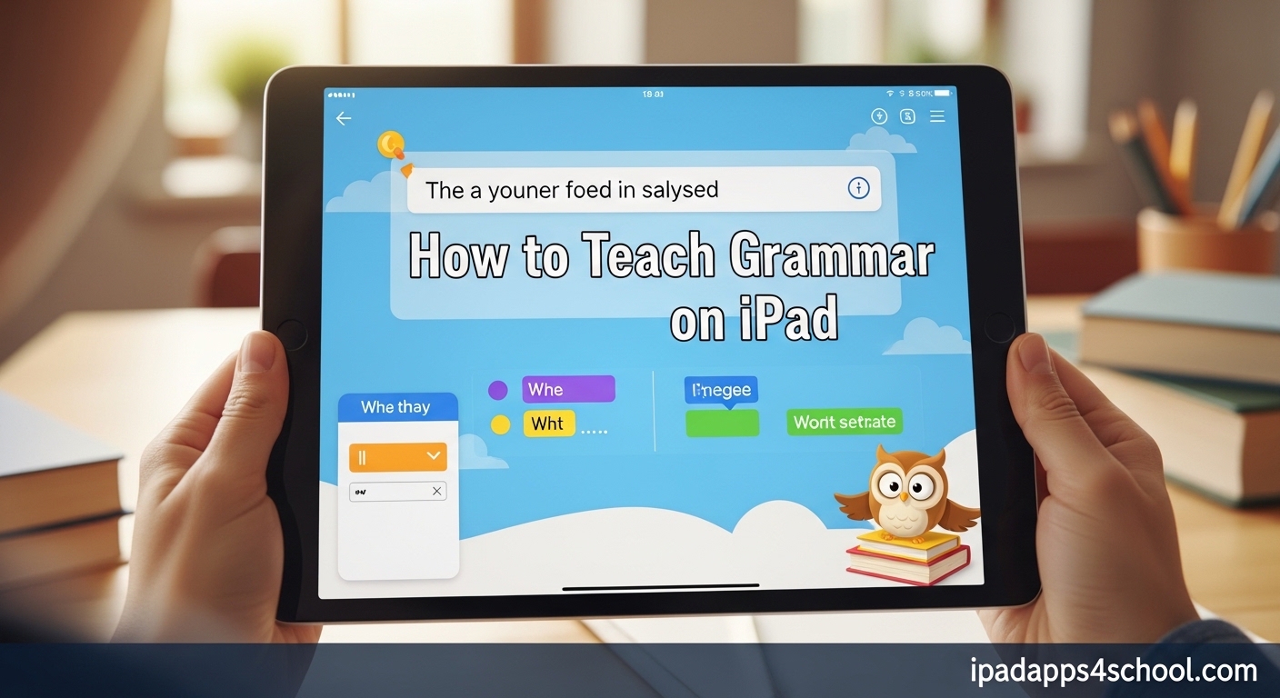 How to Teach Grammar on iPad