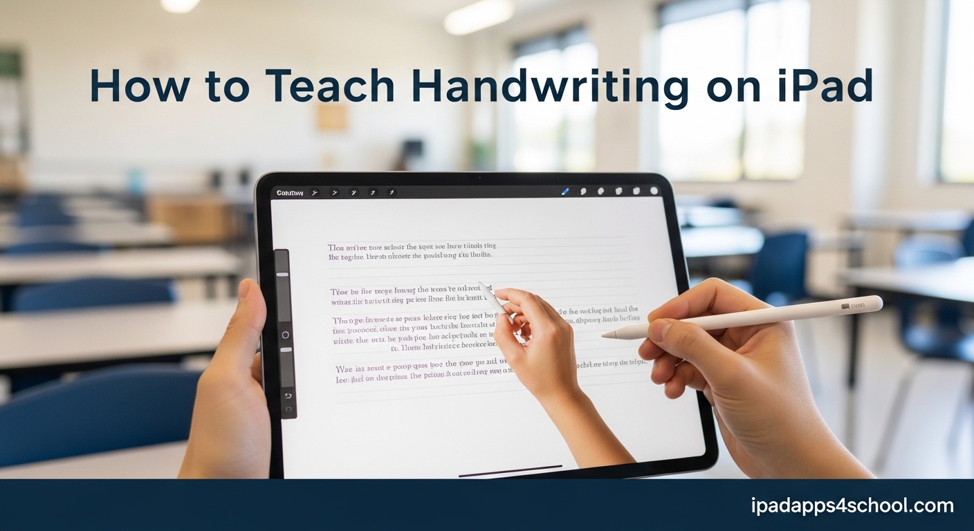 How to Teach Handwriting on iPad
