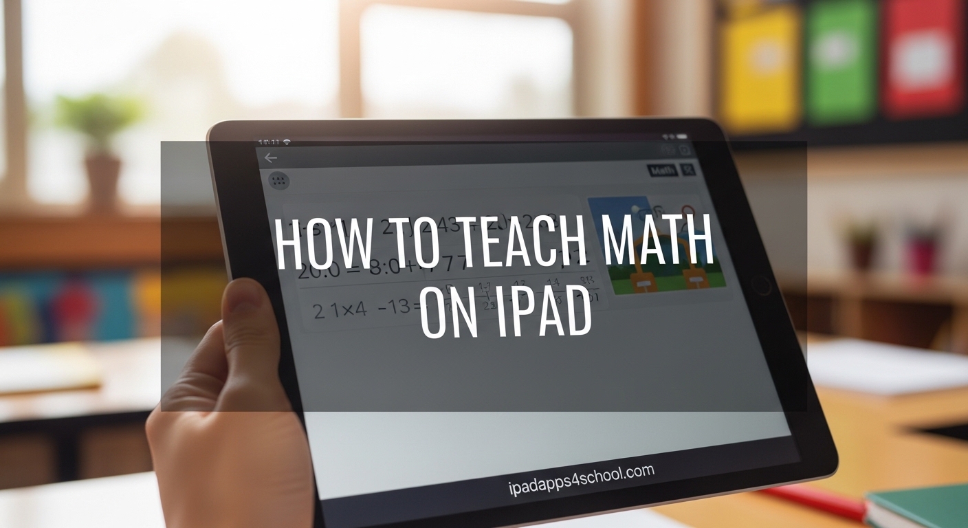 How to Teach Math on iPad