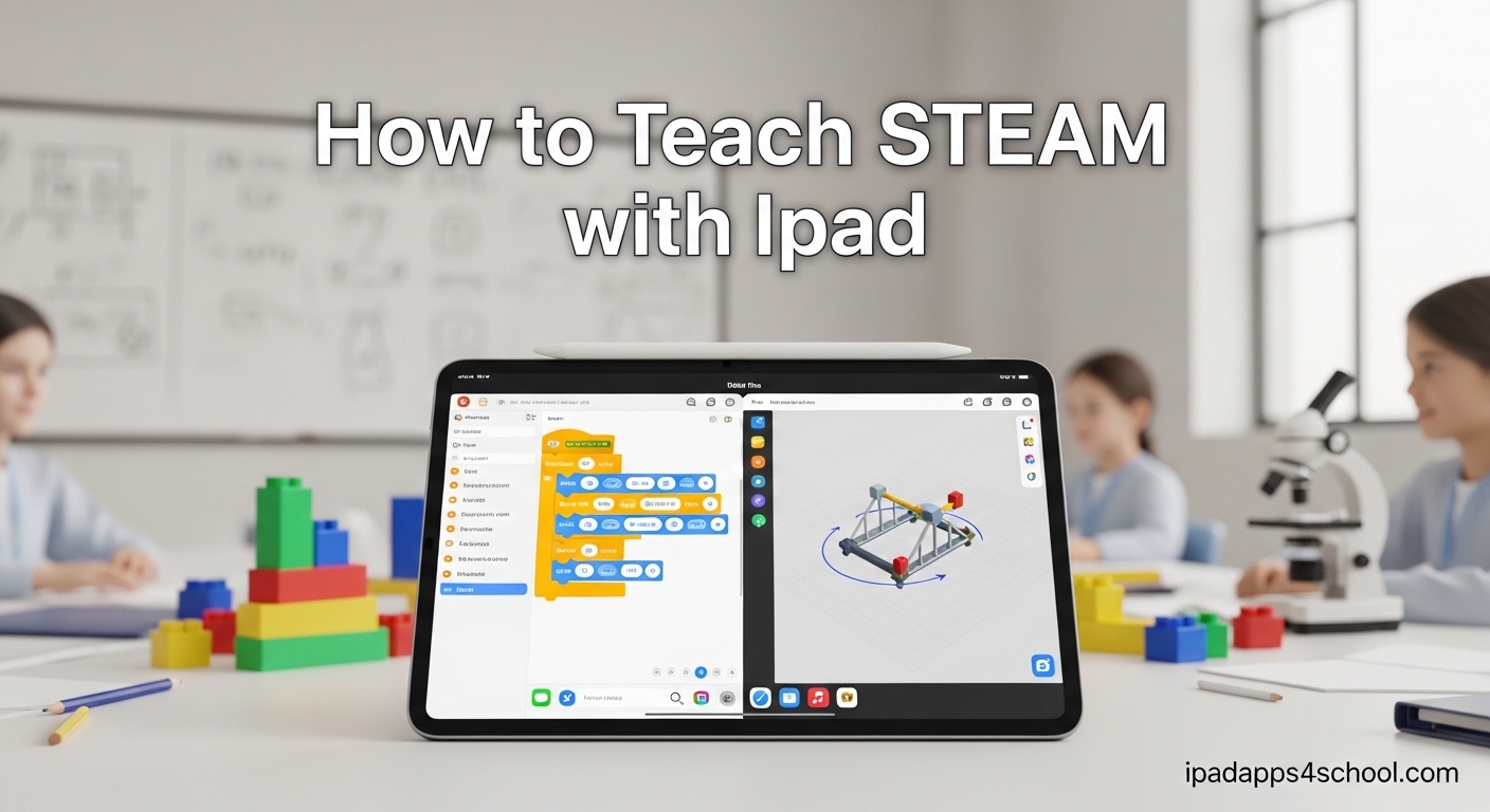 How to Teach STEAM with iPad