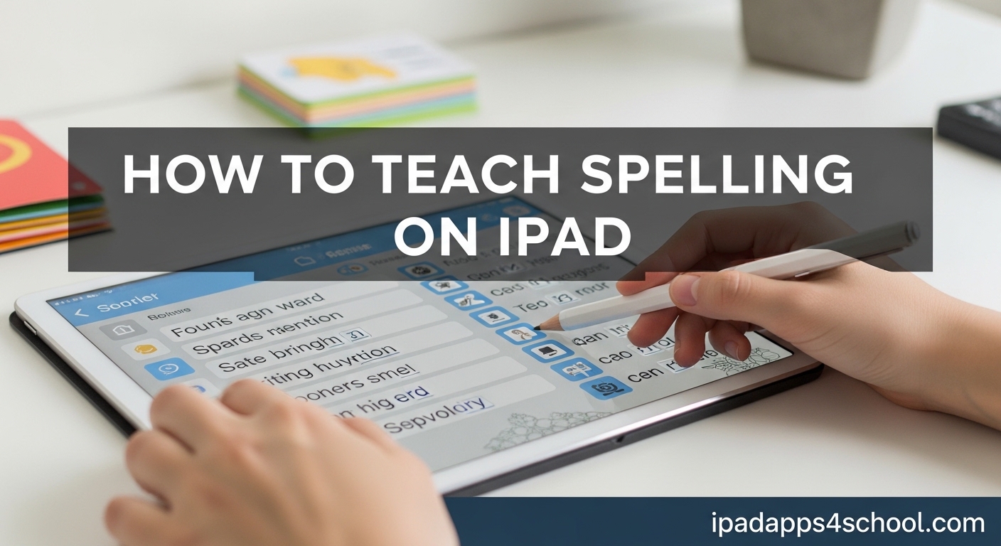 How to Teach Spelling on iPad