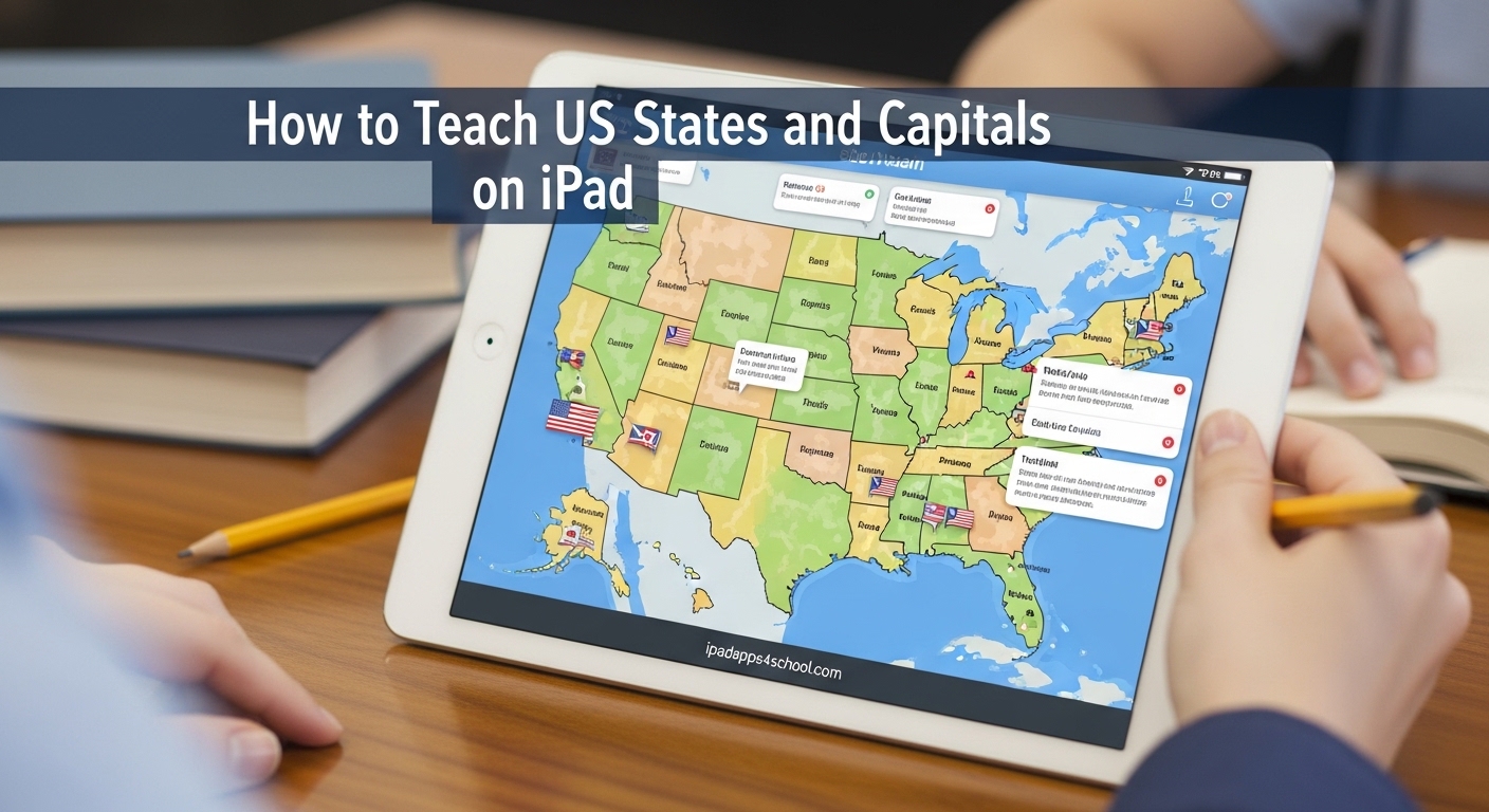 How to Teach US States and Capitals on iPad