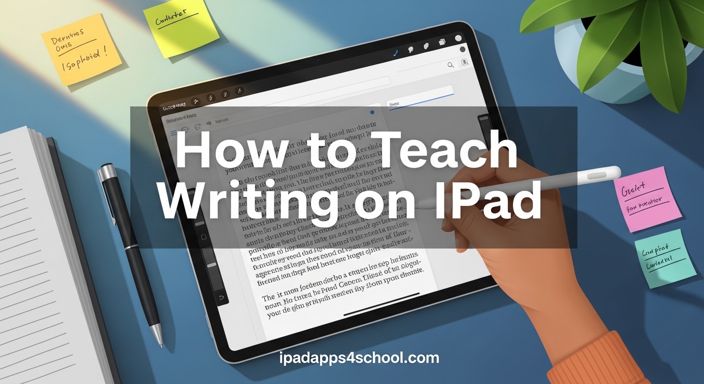 How to Teach Writing on iPad