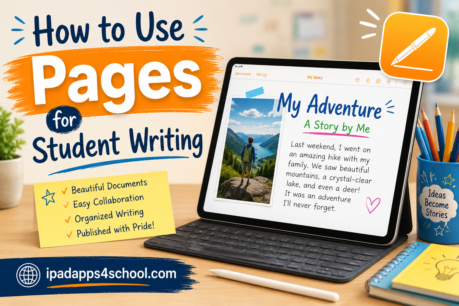 How to Use Pages for Student Writing