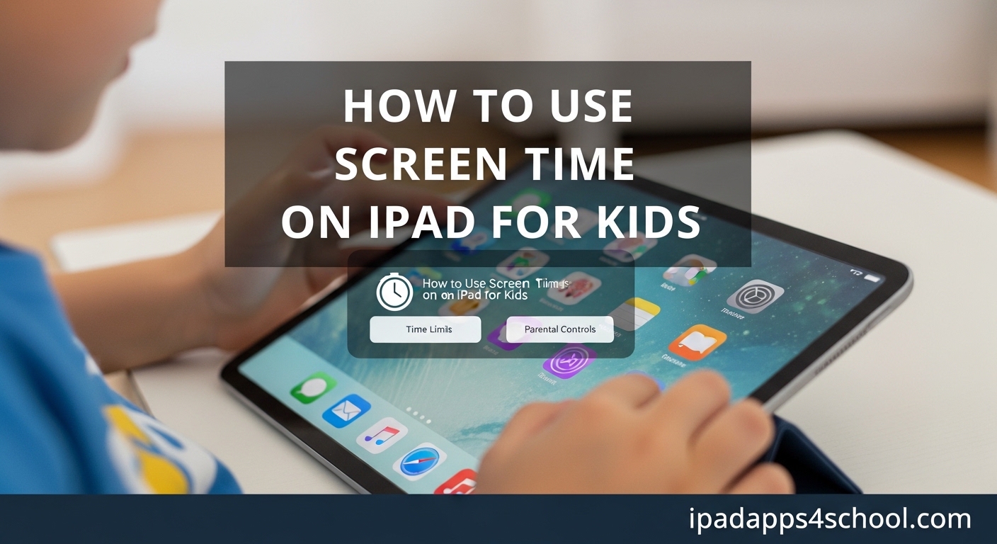 How to Use Screen Time on iPad for Kids