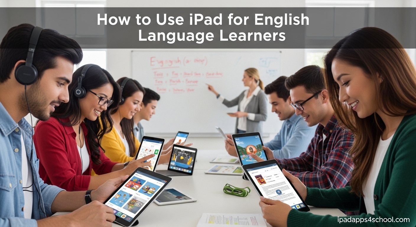 How to Use iPad for English Language Learners