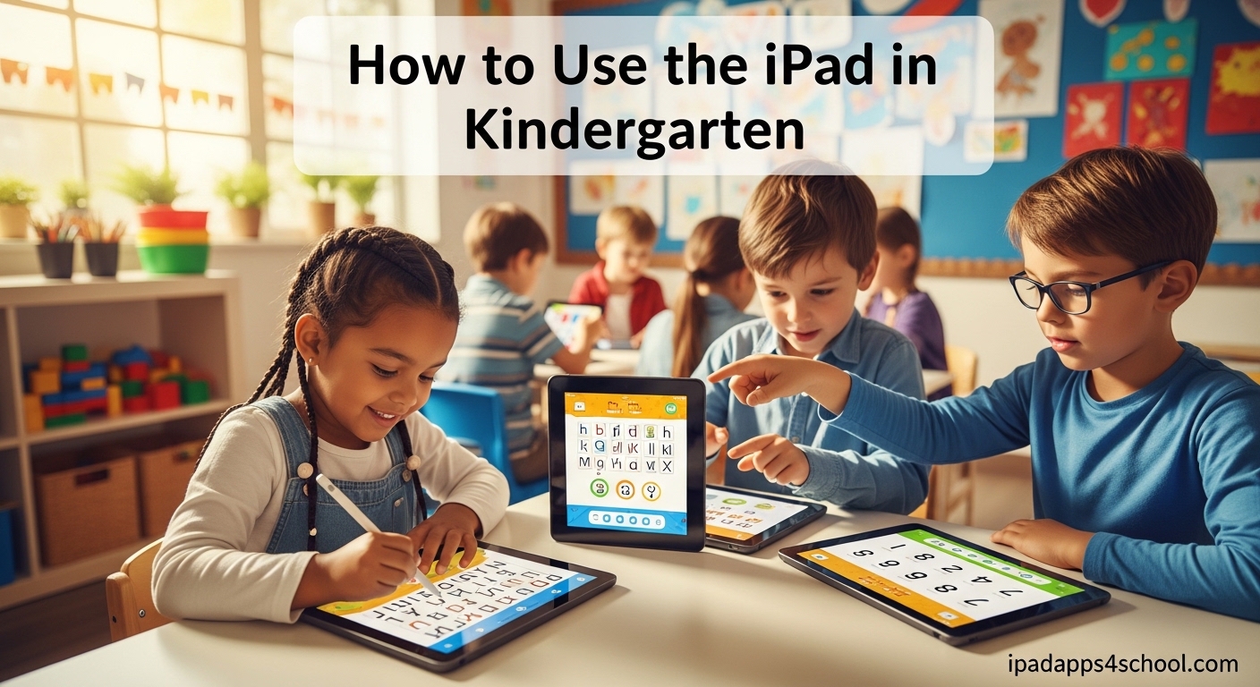 How to Use iPad in Kindergarten