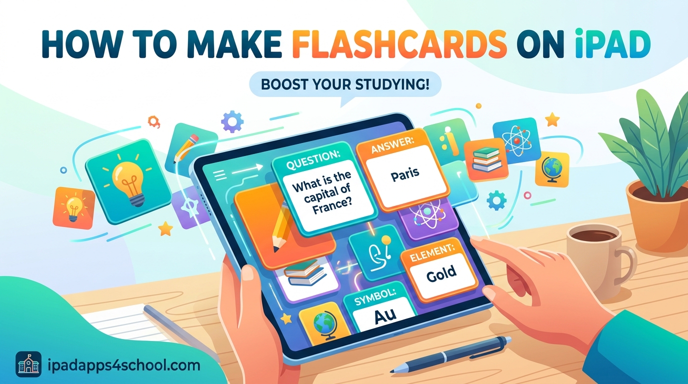How to Make Flashcards on iPad