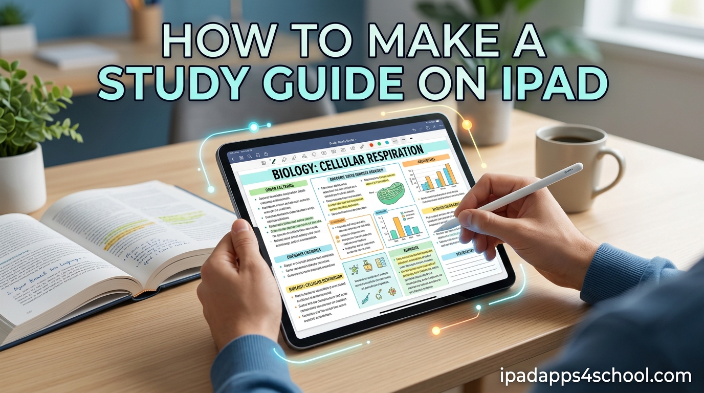 How to Make a Study Guide on iPad