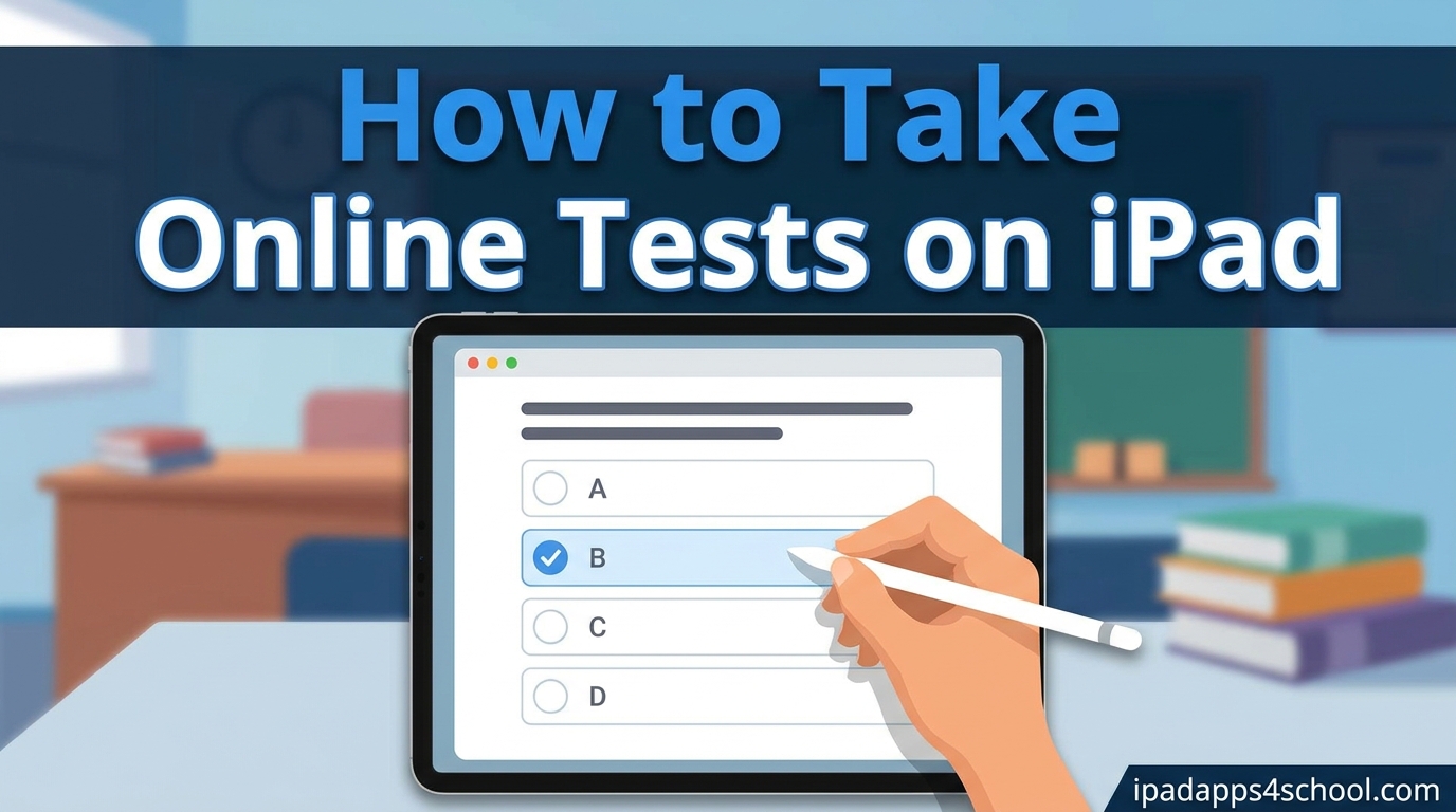 How to Take Online Tests on iPad