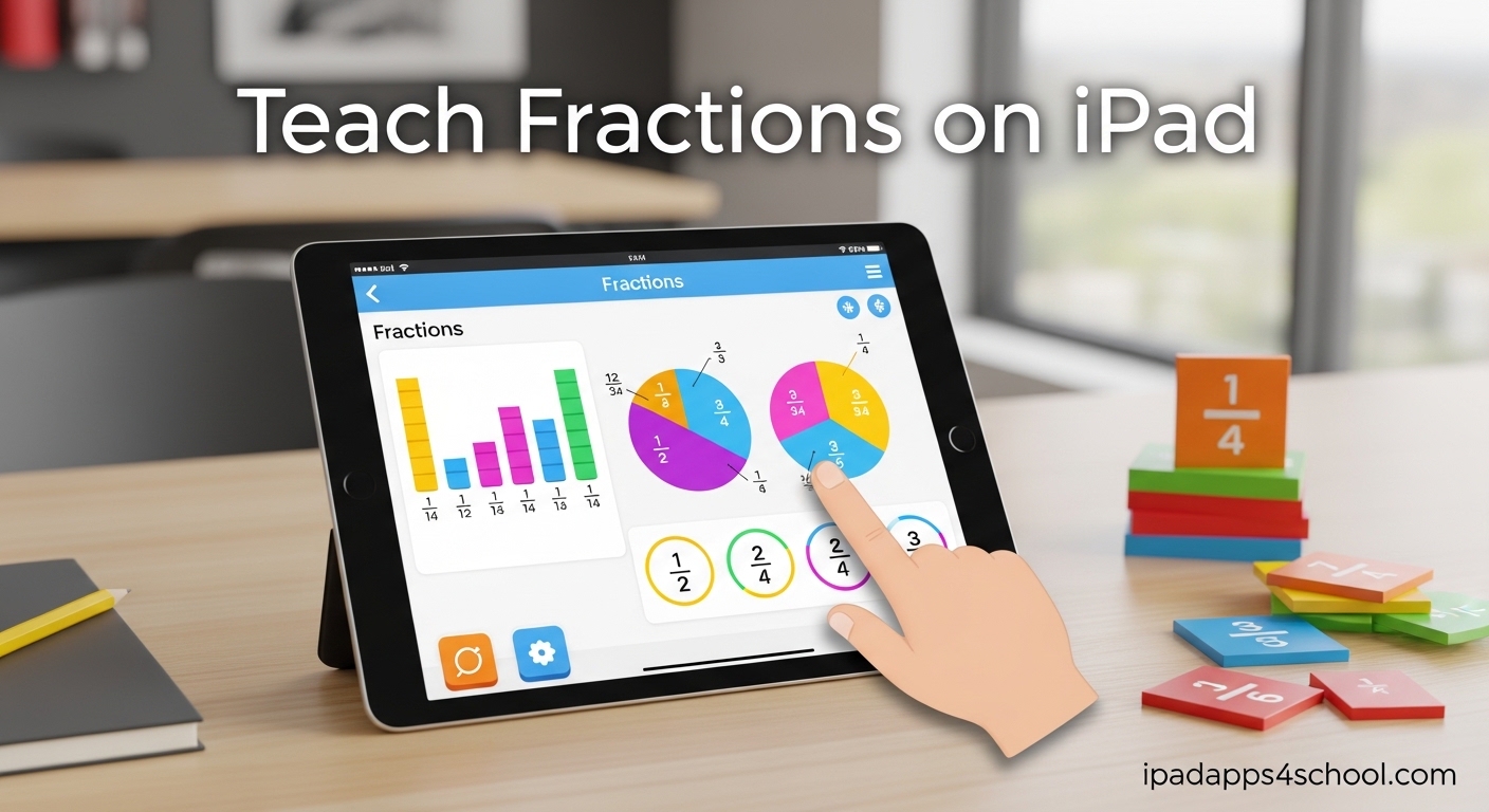 Teach Fractions on iPad