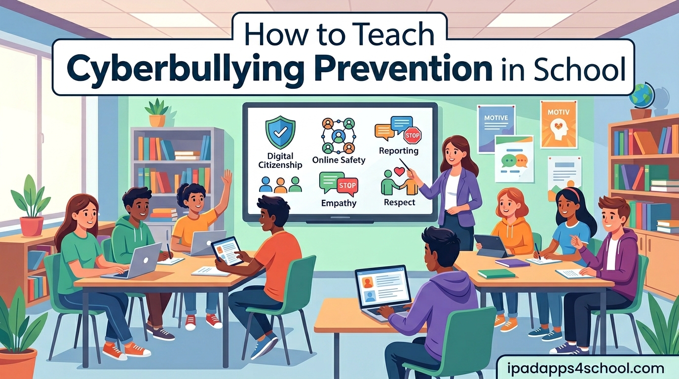 How to Teach Cyberbullying Prevention in School
