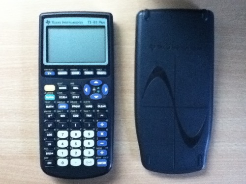 Texas Instruments TI-83 Plus Graphing Calculator, Gray, Standard customer photo 1