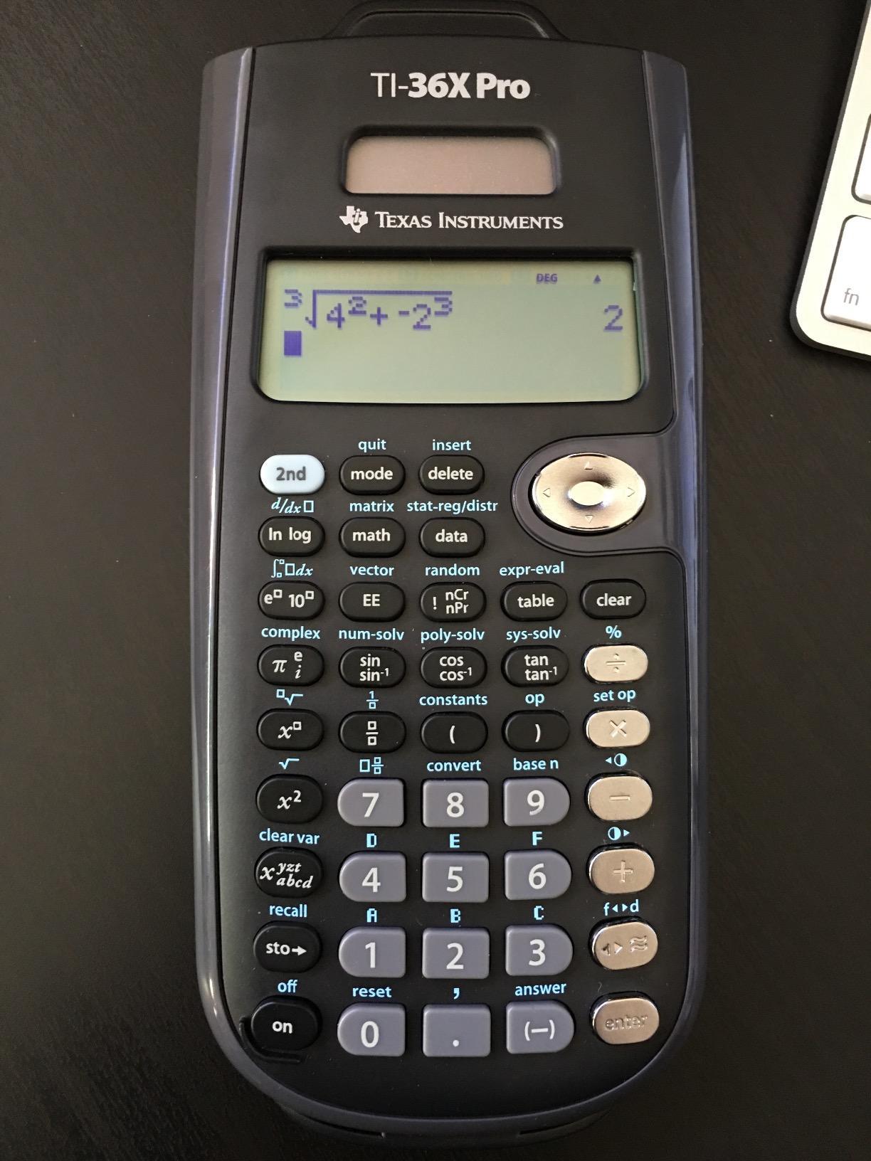 Texas Instruments TI-36X Pro Engineering/Scientific Calculator customer photo 2