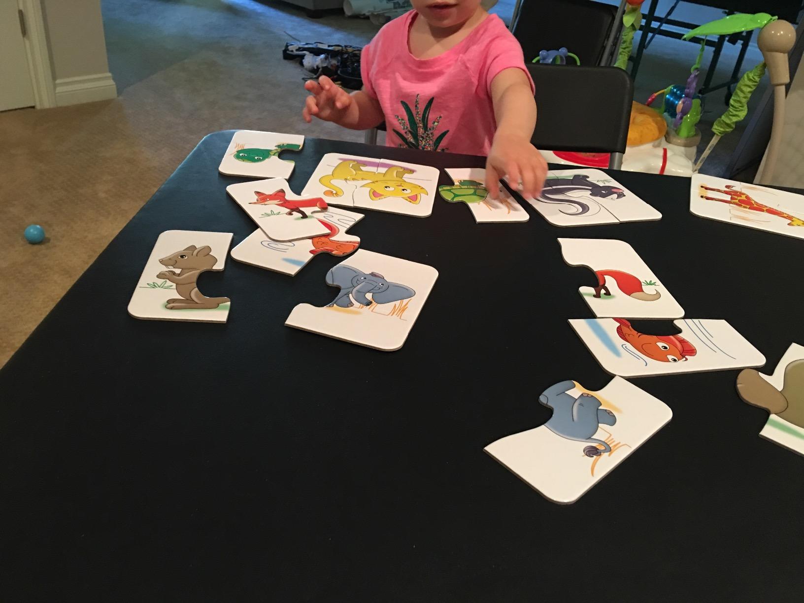 The Learning Journey: My First Match It - Dinosaurs - 2 Year Old Toys, Puzzles for Toddlers, Educational Toys for 2 Year Old - 15 Self-Correcting Matching Puzzles customer photo 1