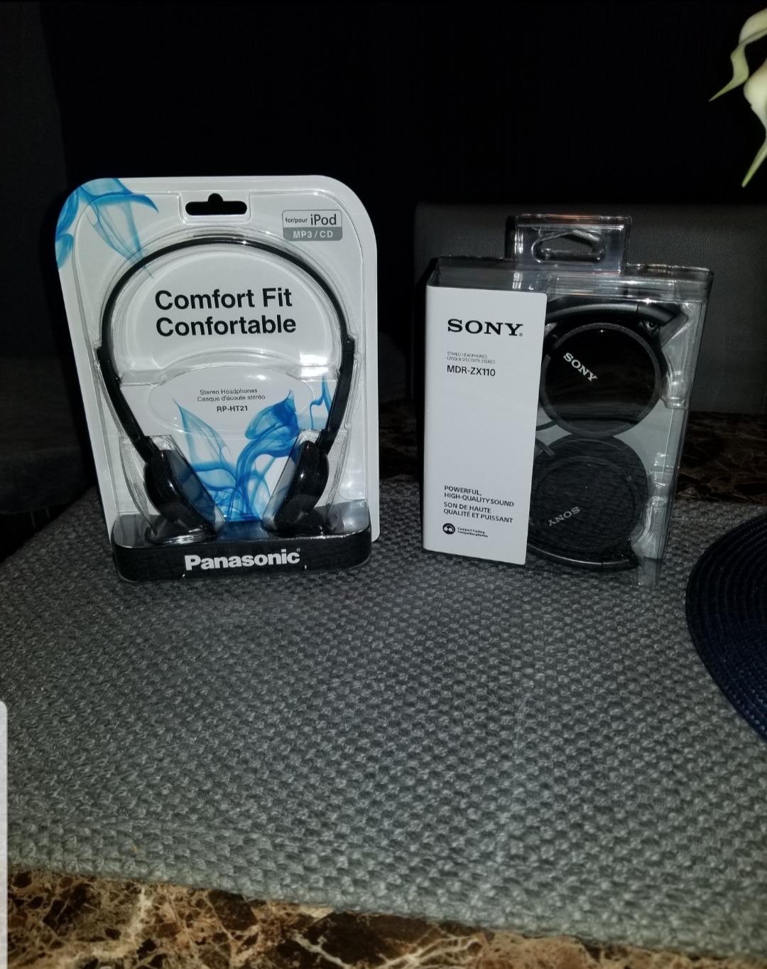 Sony ZX Series Wired On-Ear Headphones, Black MDR-ZX110 customer photo 2