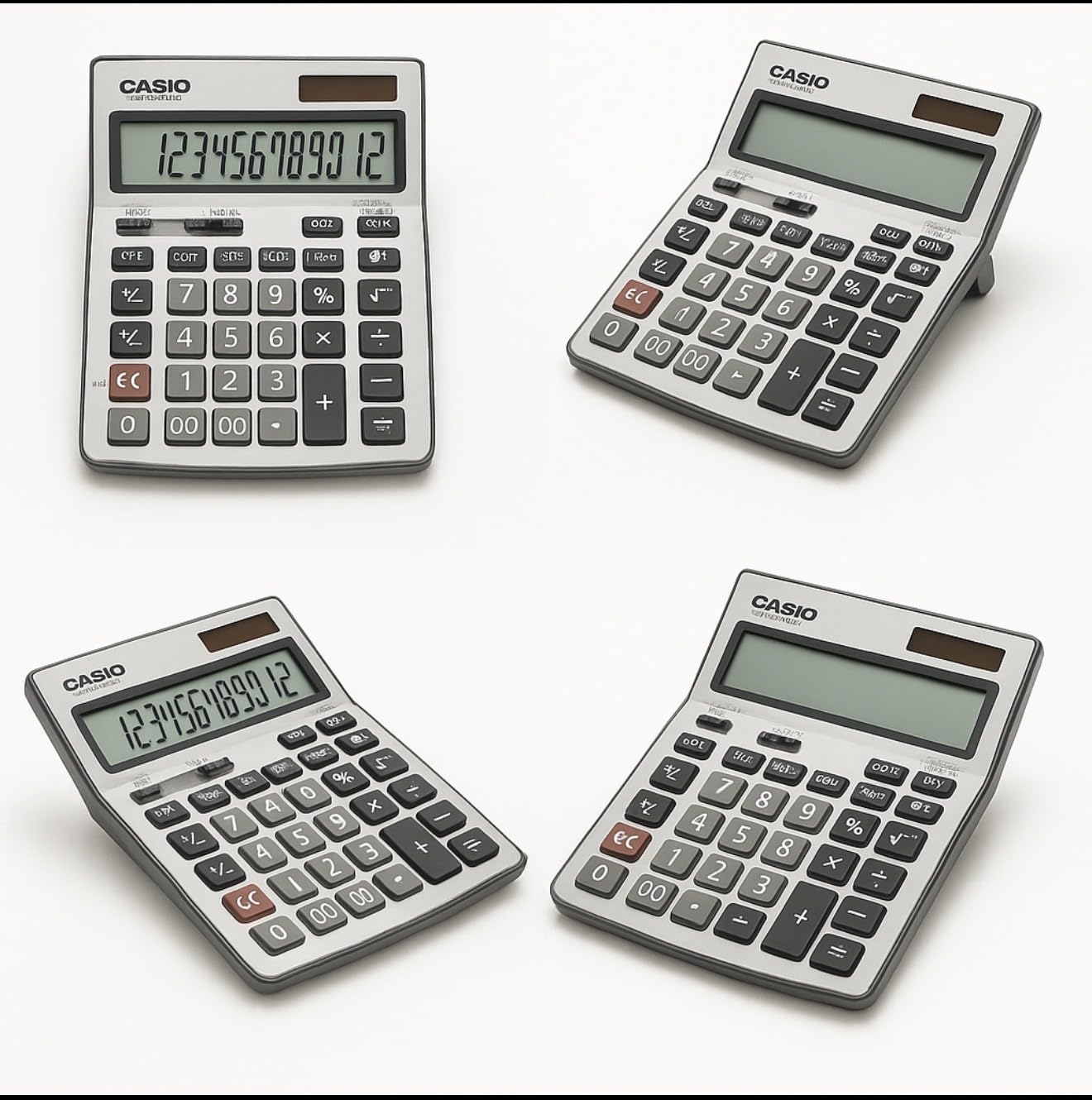 Casio DM-1200BM - Business Desktop Calculator with Cost/Sell/Margin & Tax Keys | Extra-Large 12-Digit Display, Kickstand | Ideal for Office & Finance Use customer photo 1