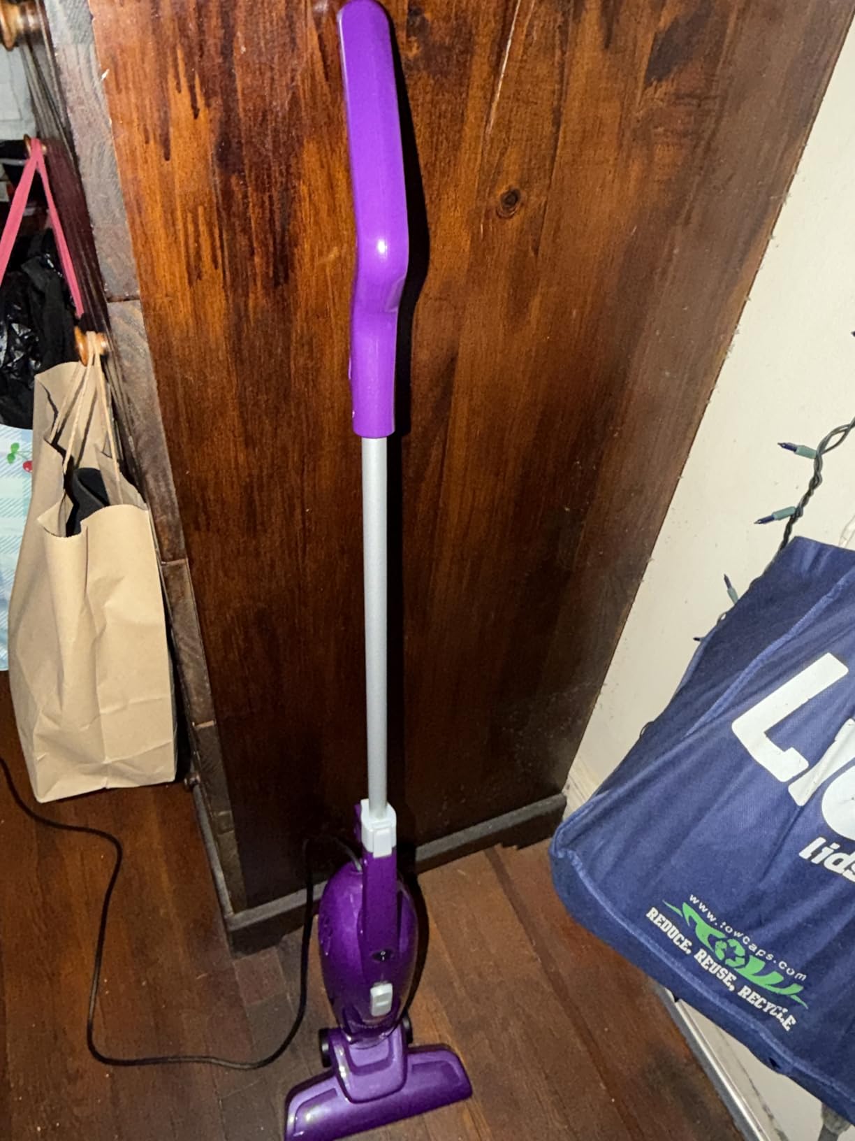 Bissell 20334 Featherweight Stick Lightweight Bagless Vacuum and Electric Broom with Crevice Tool for Hard Floors and Carpets, Purple customer photo 2