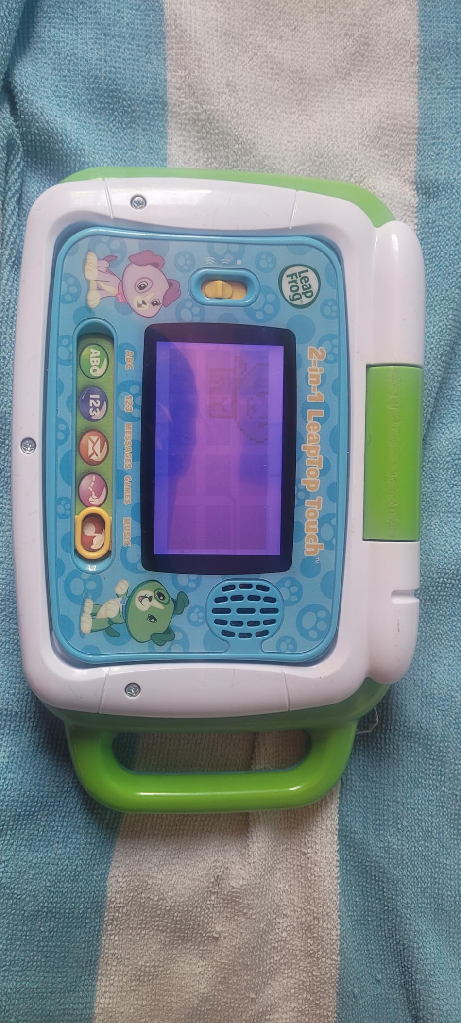 LeapFrog 2-in-1 LeapTop Touch, Pink customer photo 2