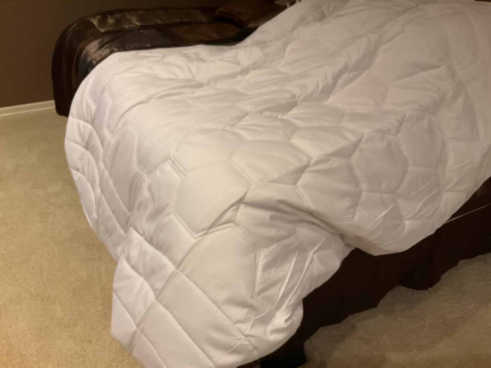 Bedsure Twin XL Mattress Pad - Soft Mattress Topper for College Dorm Room Essentials, Extra Long Twin Quilted Fitted Bed Cover Protector with 8-21 Inches Deep Pocket, Washable, White, 39x80 Inches customer photo 2
