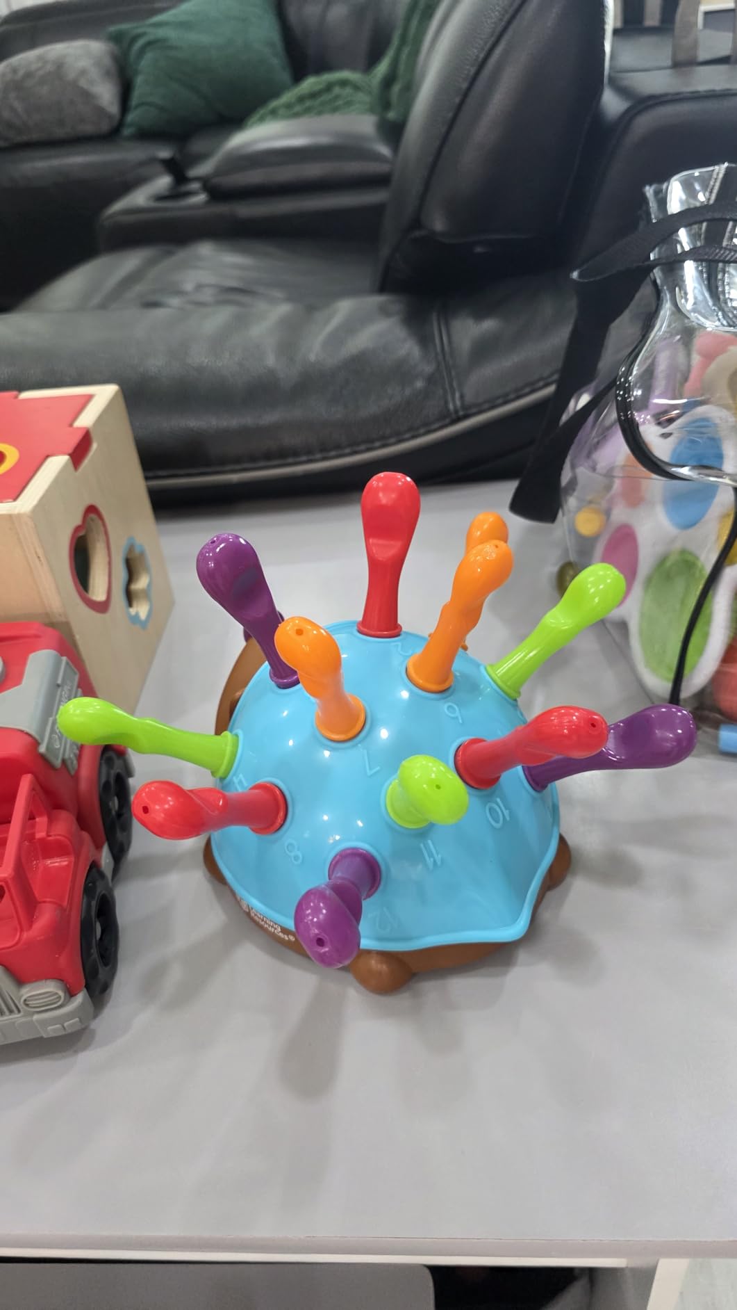 Learning Resources Spike The Fine Motor Hedgehog - Toddler Montessori Toys, Sorting and Matching Skill Activities customer photo 1