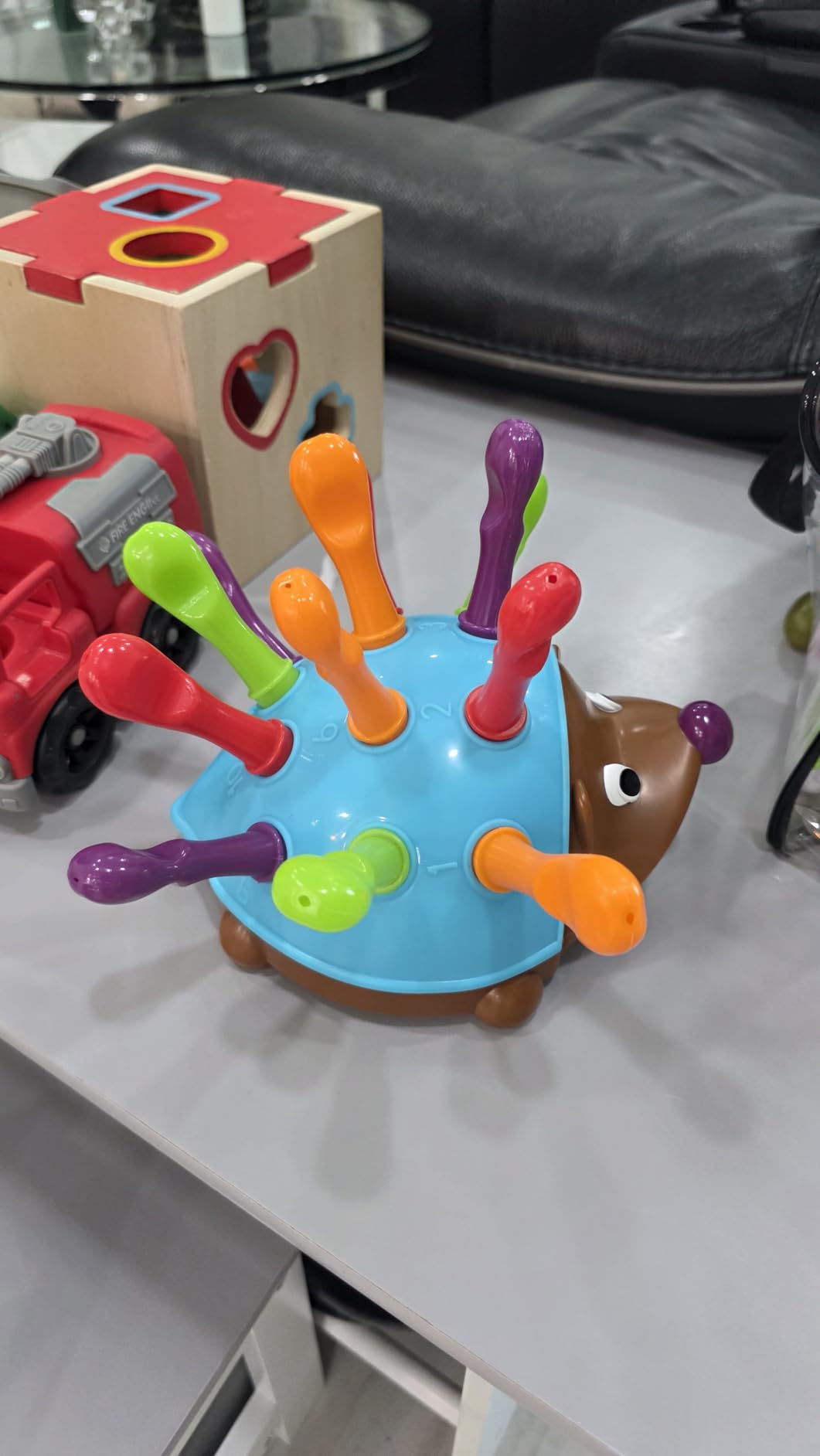 Learning Resources Spike The Fine Motor Hedgehog - Toddler Montessori Toys, Sorting and Matching Skill Activities customer photo 2