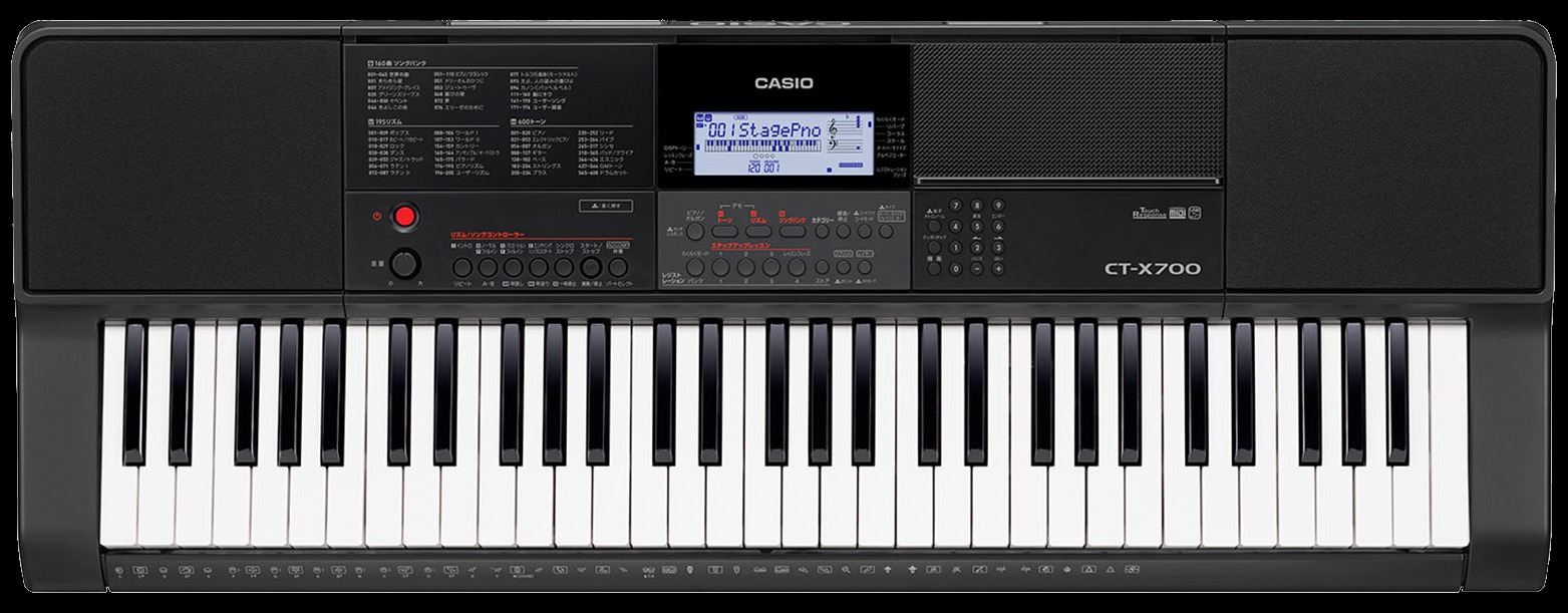 Casio CT-X700 61-Key Portable Keyboard | 600 Tones | AiX Sound Engine | 195 rhythms customer photo 1