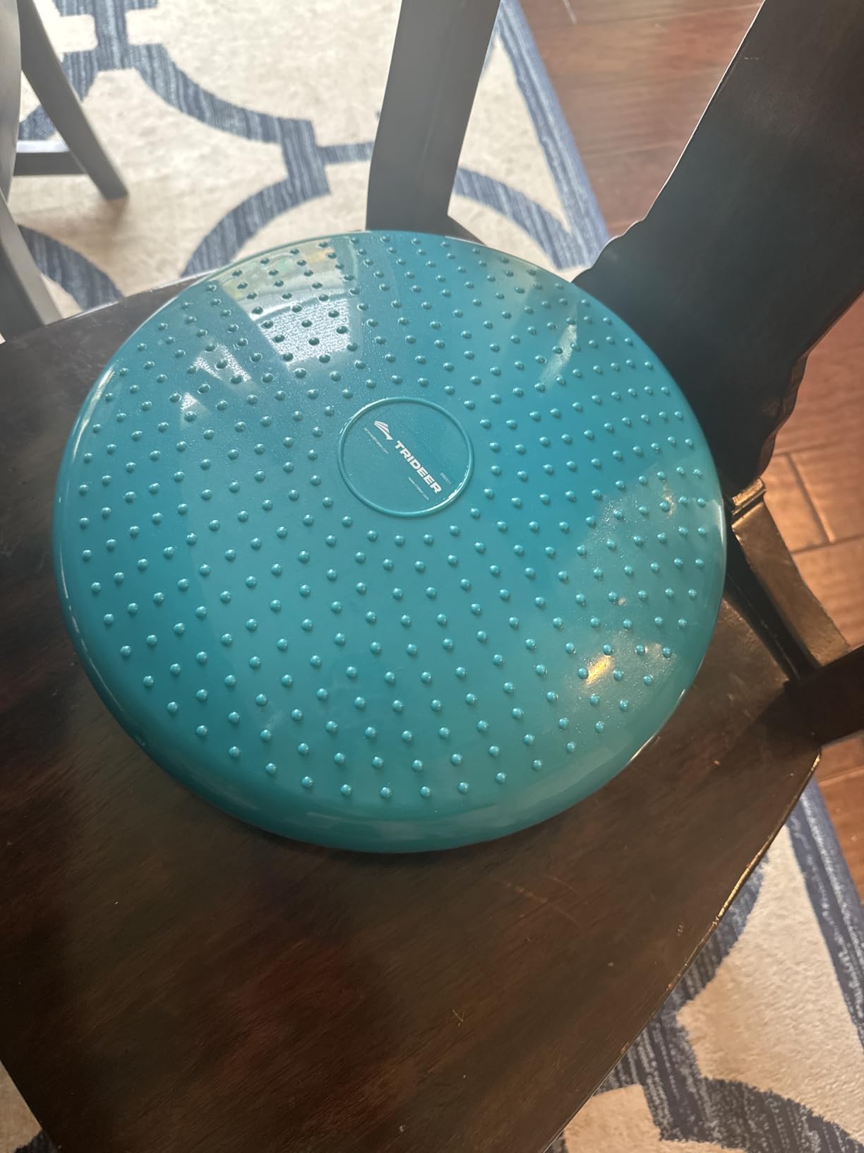 Trideer Wobble Cushion Core Balance Disc, Flexible Seating for Classroom Elementary, Wiggle Seat for Sensory Kids, Balance Pad with Inflation Pump customer photo 1