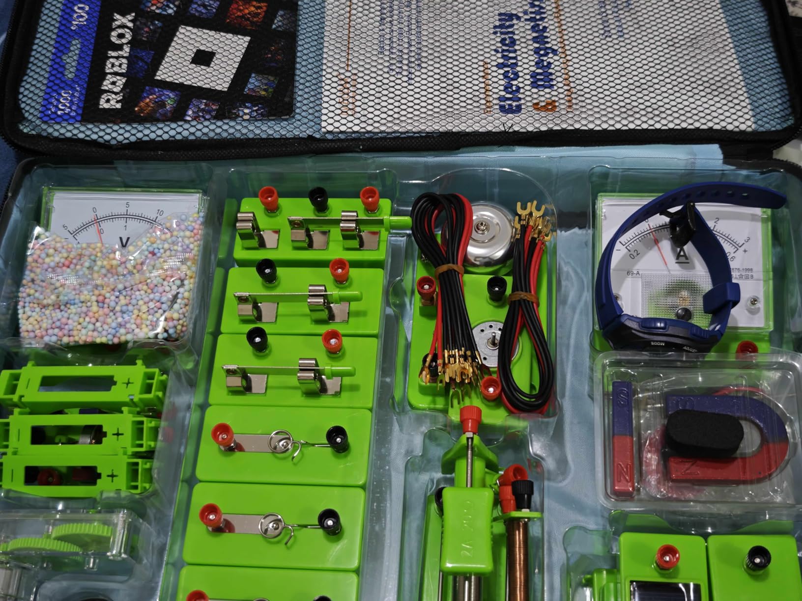 EUDAX School Physics Labs Basic Electricity Discovery Circuit and Magnetism Experiment Kits for High School Students Electromagnetism Elementary Electronics customer photo 1