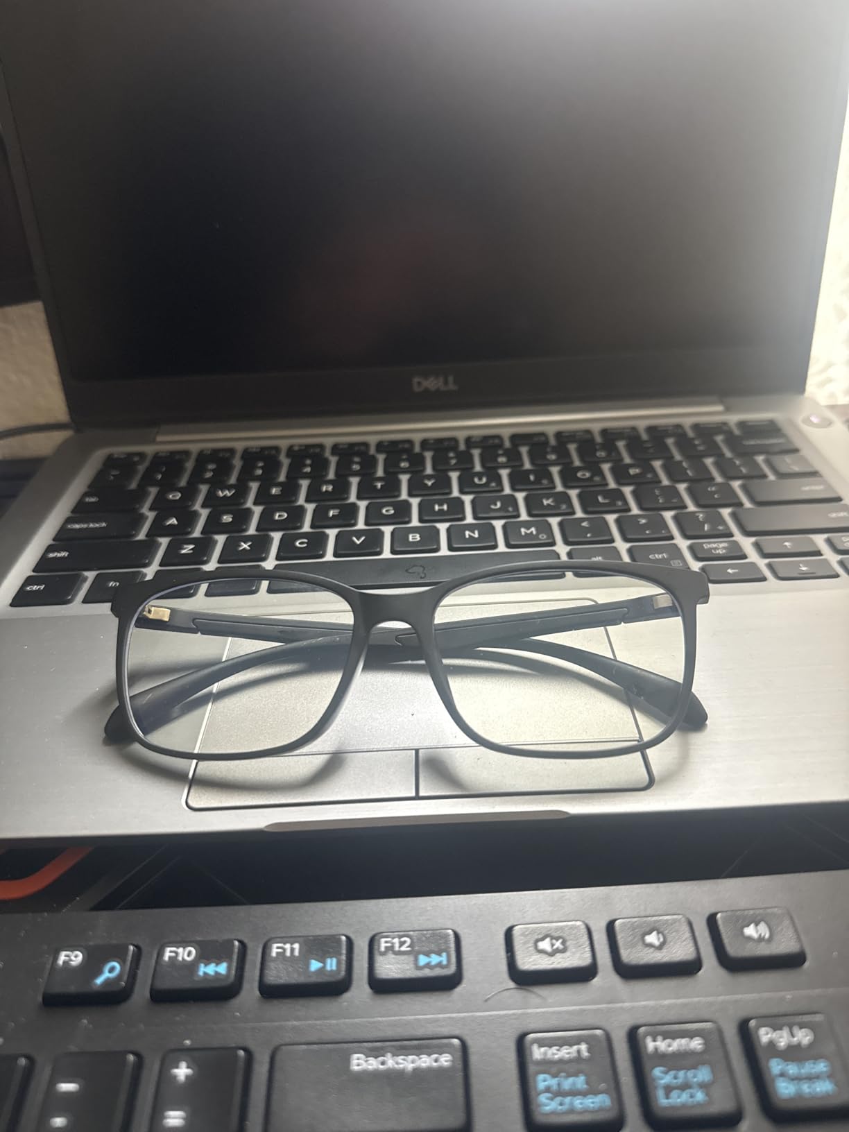 Blue Light Blocking Glasses, Anti Eyestrain Lens Lightweight Frame Eyeglasses, Black, Men/Women customer photo 1