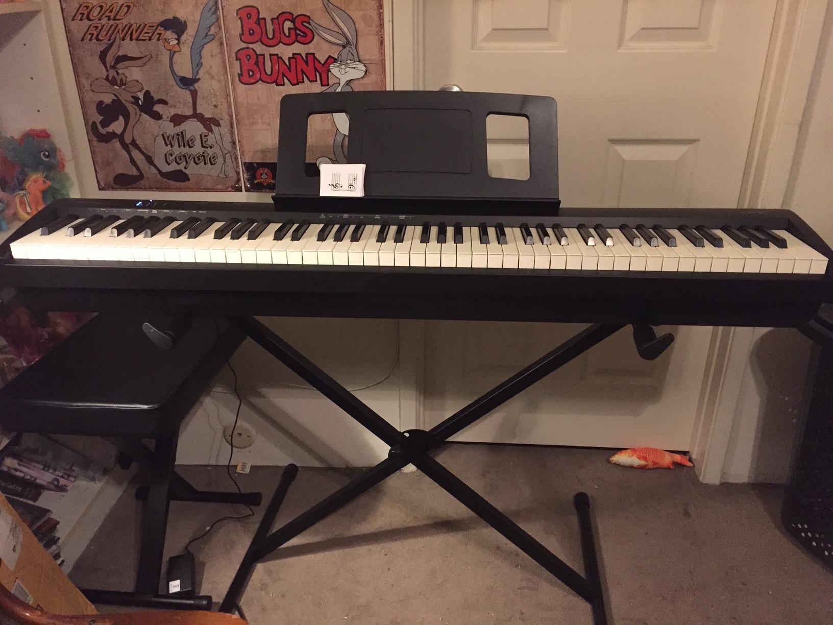 FP-10 | Compact 88-Note Digital Piano | SuperNATURAL Piano Tones | Authentic Acoustic Feel Keyboard | Great for Beginners & Experienced Players | Bluetooth & MIDI Connectivity customer photo 1