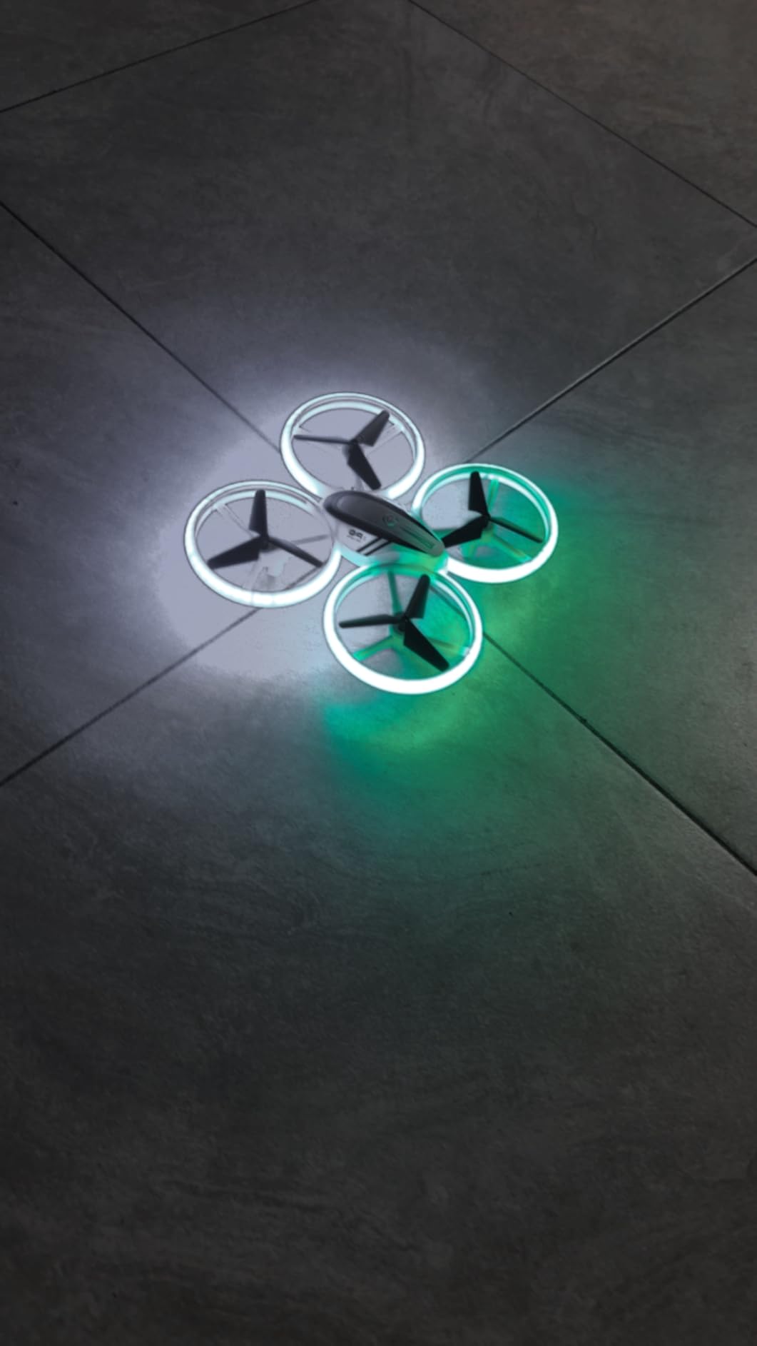 Q9s Drones for Kids, RC Drone with Altitude Hold and Headless Mode, Quadcopter with Blue&Green Light, Propeller Full Protect, 2 Batteries and Remote Control, Easy to fly Kids Gifts Toys for Boys and Girls customer photo 2