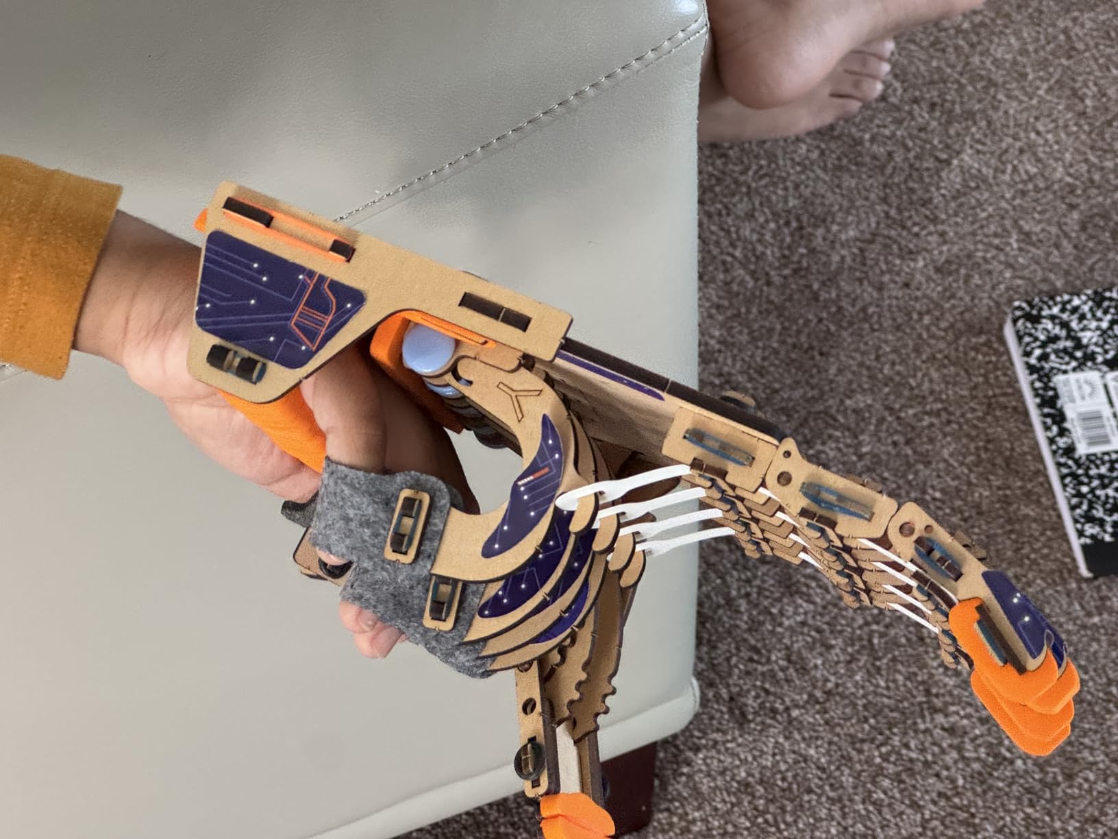 Smartivity Robotic Mechanical Hand STEM Toy for Kids 8-14 | Parents' Choice Award Winner | Superhero STEM Toy | Birthday Gift for Boys & Girls customer photo 2