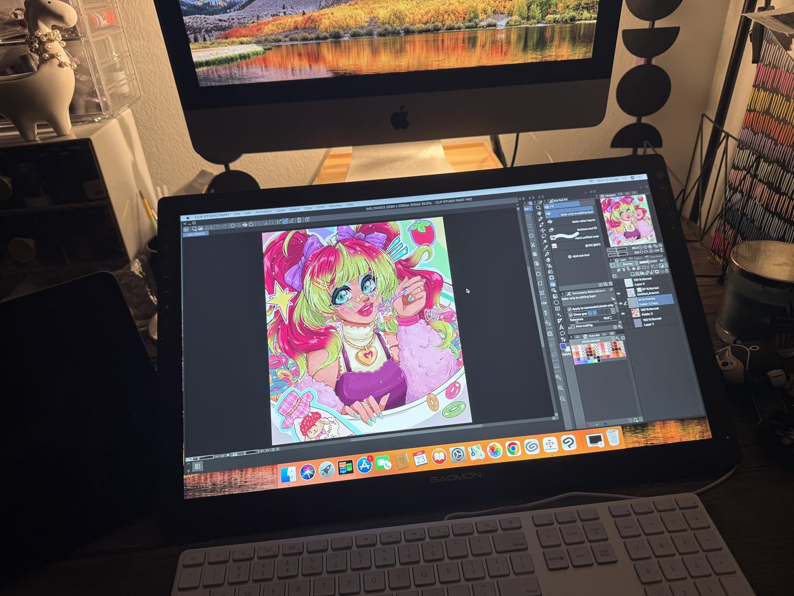GAOMON PD1561 Drawing Tablet with Screen Drawing Monitor Art Tablet with Adjustable Stand, 10 Shortcut Keys, Tilt Support, Battery-Free Pen, 15.6-inch Graphics Tablet for Mac, Windows PC customer photo 1
