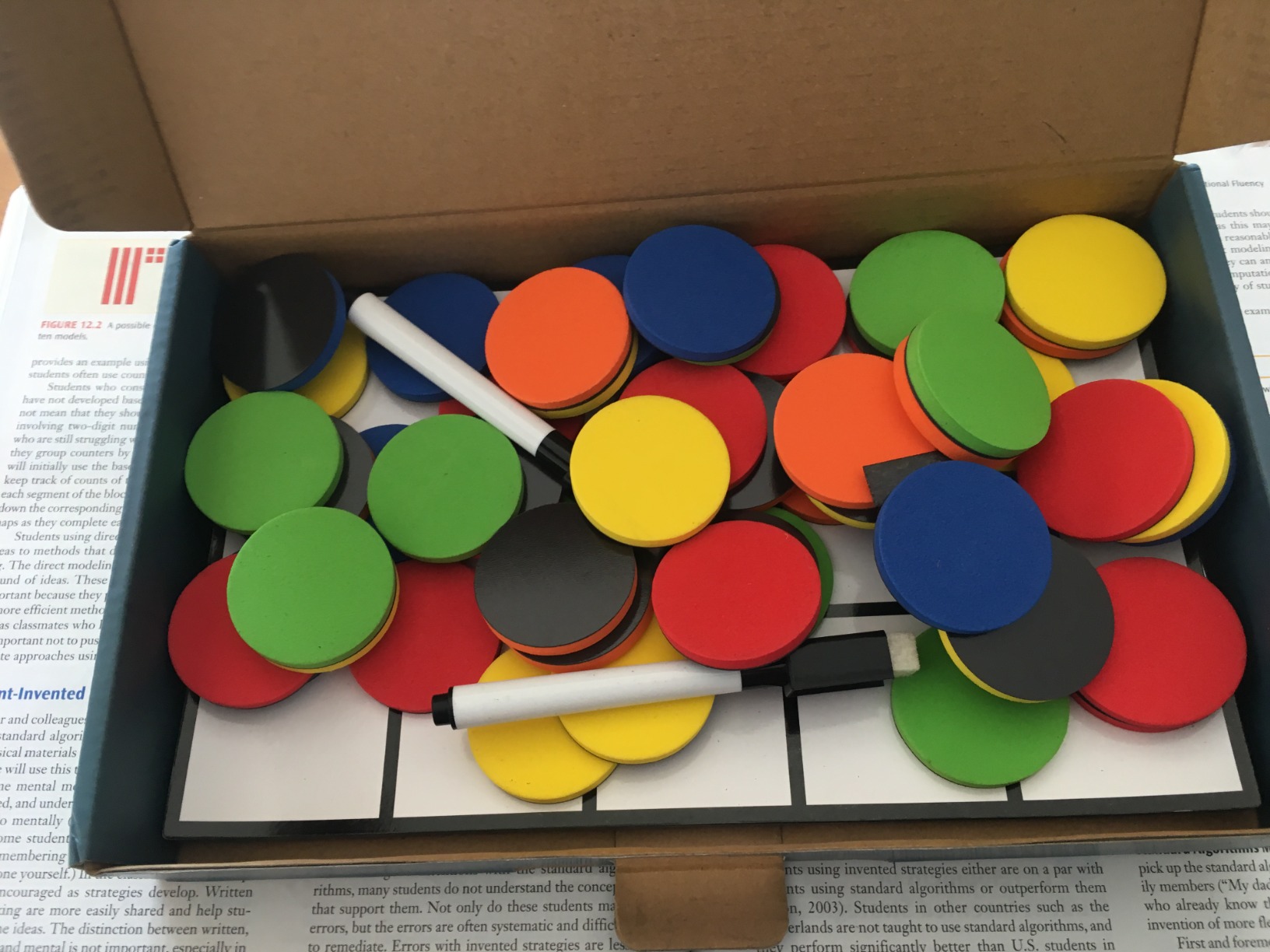 Torlam Magnetic Ten-Frame Set - Math Manipulative for Elementary - 5 Ten Frames & 55 Magnetic Counters for Kids, Kindergarten Math Games customer photo 1