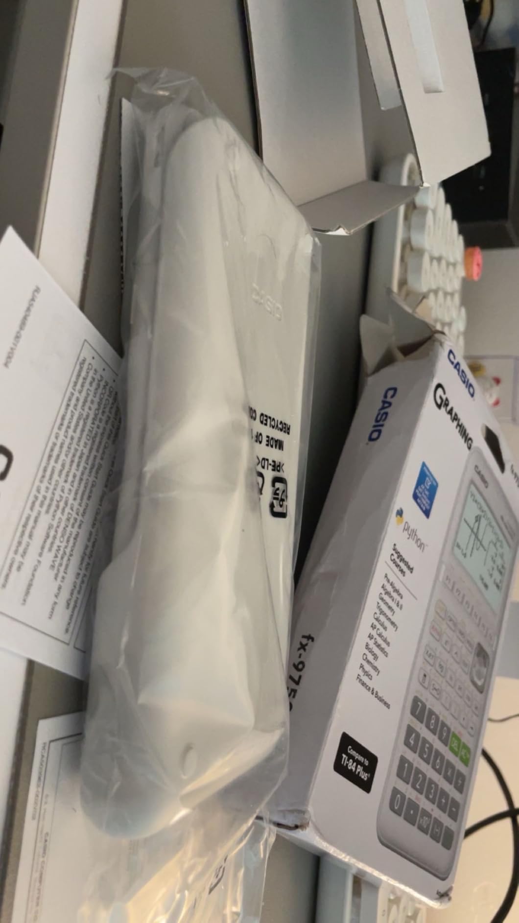 Casio fx-9750GIII Graphing Calculator | Natural Textbook Display | Python Programming customer photo 2