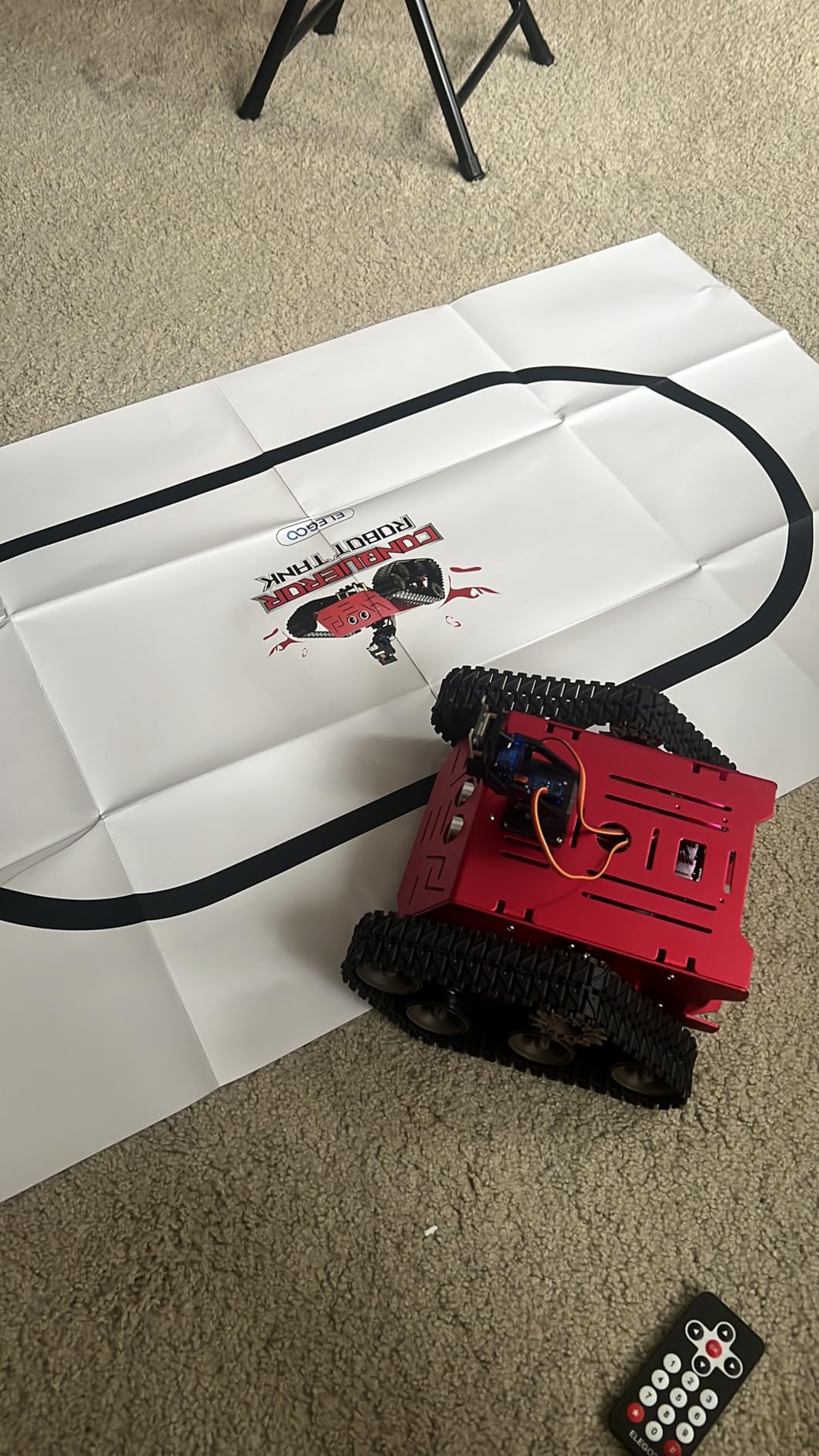 ELEGOO Conqueror Robot Tank Kit with UNO R3 for Arduino Robotics STEM Science Kits Coding Robots Toys for Teens customer photo 1